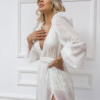vestido con tajo  y brillos - Imagen 2