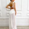 vestido largo transparente con body - Imagen 2