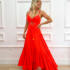 vestido con tajo - Imagen 2