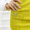 VESTIDO TWEED CON BOLSILLOS EN FRENTE - Imagen 3